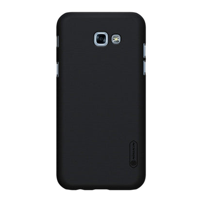 Husa Samsung Galaxy A3 2017 Nillkin Frosted Shield Negru + Folie de protectie