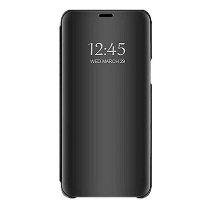Husa Samsung Galaxy J6 Plus 2018 Klevo® Flip Cover Oglinda Negru