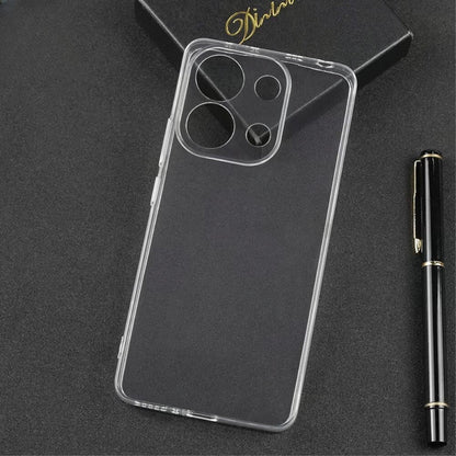 Husa Telefon, Klevo, Compatibila Xiaomi Redmi Note 13 4G, Carcasa TPU, Protectie Camere, 1.5 mm, Transparent