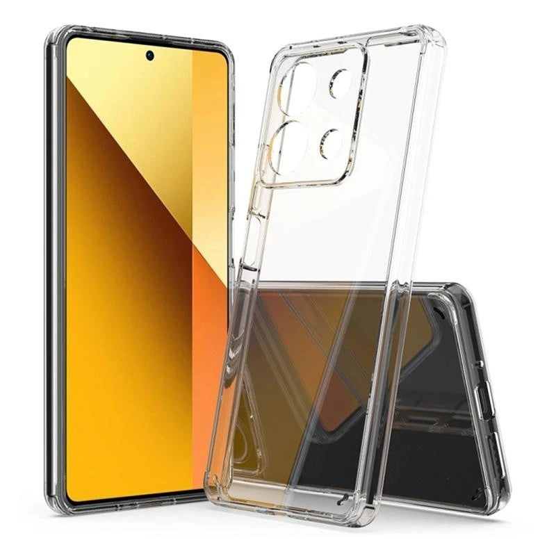 Husa Telefon, Klevo, Compatibila Xiaomi Redmi Note 13 Pro 4G, Carcasa TPU, Protectie Camere, 1.5 mm, Transparent
