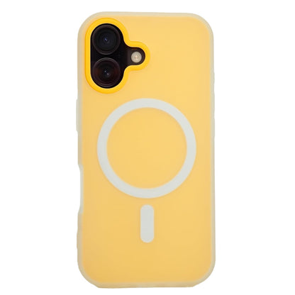 Husa Telefon Jelly Magnetic 2in1, Klevo, Compatibila cu Apple iPhone 17, din PC+TPU, Magsafe, Finisaj Mat, Portocaliu