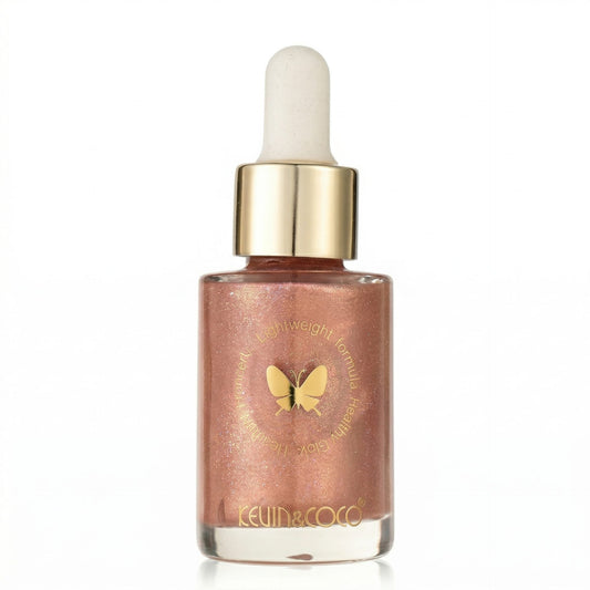 Iluminator Lichid pentru Ten, Kevin&Coco, Instant Anti Age, Nuanta Bronze, Efect Stralucire, Bronz Luminos 3.5x3.5x8.5cm