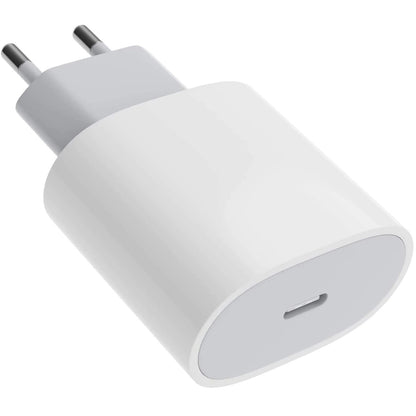 Adaptor pentru iPhone, Type-C, Fast charge, Putere 20 W, Klevo, Alb