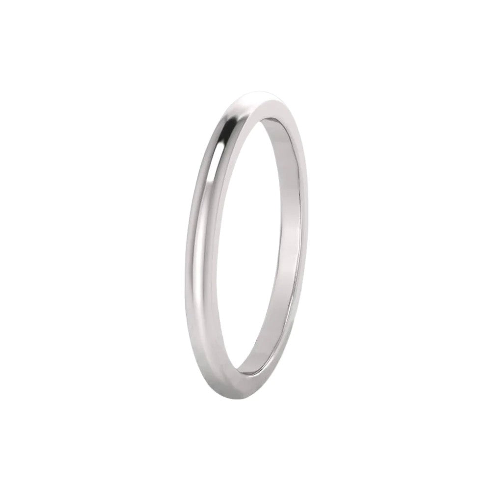 Inel pentru Dama, Jolie, Inel din Argint 925, Tip Verigheta, Marimea 45, 12 mm, Argintiu