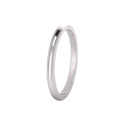 Inel pentru Dama, Jolie, Inel din Argint 925, Tip Verigheta, Marimea 45, 12 mm, Argintiu