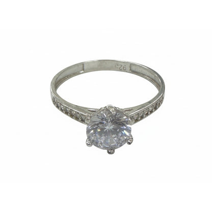 Inel Logodnă Argint 925, Jolie Silver, Piatra Rotundă, 1.18g