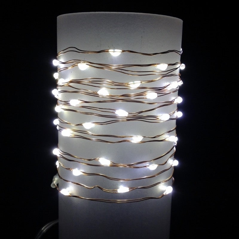 Instalatie Craciun Tip Turturi, 10 m, IP44, 286 Led-uri, Alb rece, 8 jocuri de lumini, Interconectabila, Prelungitor 3 m inclus, Fir Cupru, Klevo, Interior/Exterior