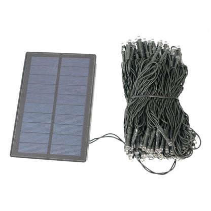 Instalatie Craciun, 22 metri, 200 de LED-uri, Alb Cald, cu energie solara, liniar, interior/exterior, Klevo