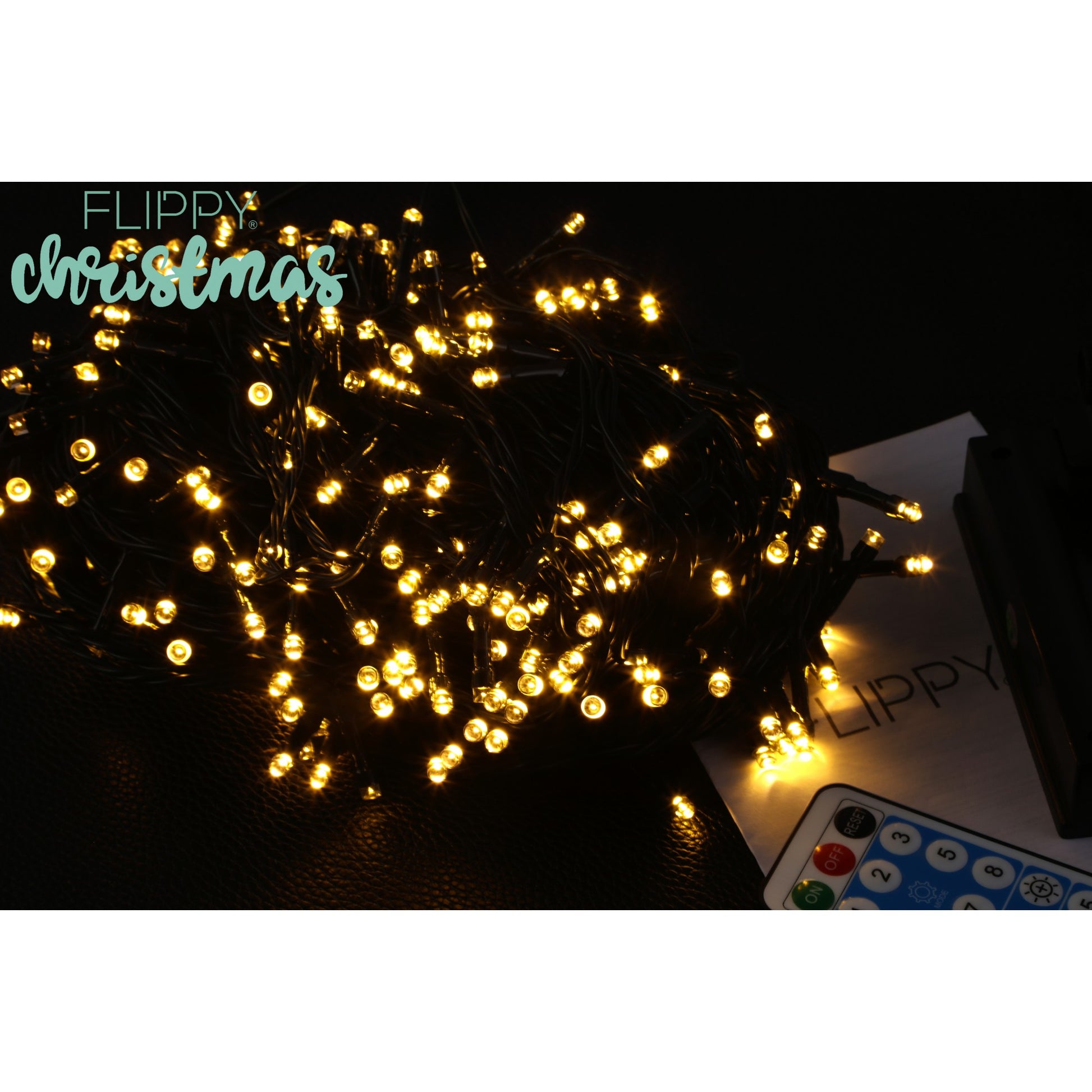 Instalatie luminoasa de Craciun cu LED, 300 LED-uri, 32 metri lungime, 8 programe, interior/exterior, incarcare solara, alb cald, Klevo
