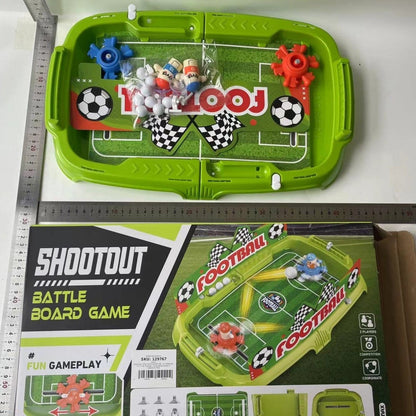 Joc de Masa Interactiv de Fotbal pentru Copii, Klevo, 4 Mingi, Tabela Scor, 40.7x27x14.5 cm, Multicolor