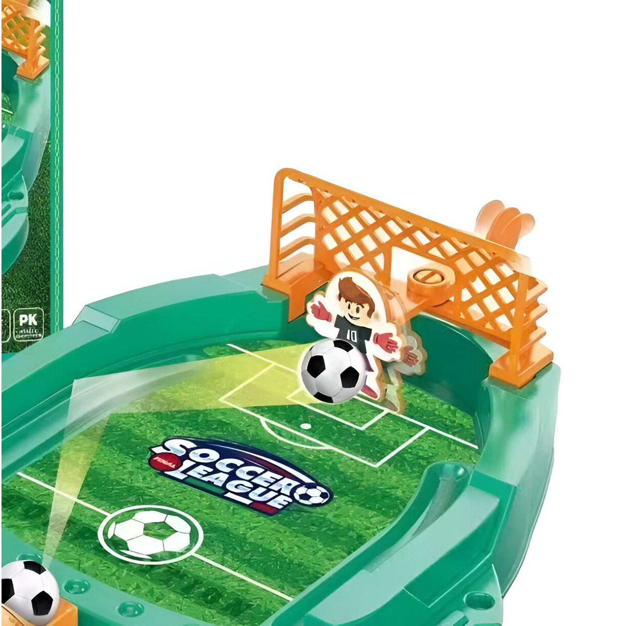 Joc de Masa Mini Fotbal Interactiv pentru Copii, Klevo, Board Game, Mingi si Figurine Incluse, 30x19.5x6.8 cm, Multicolor