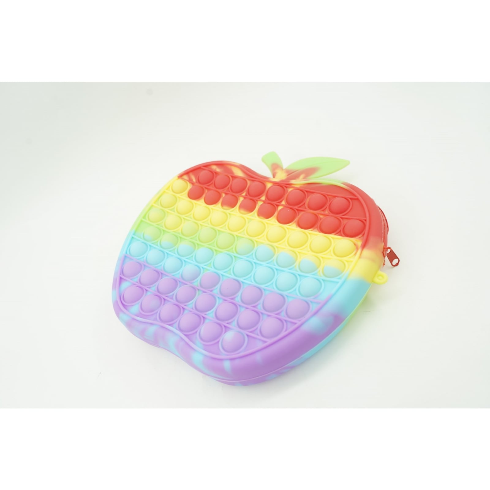 Jucarie antistres din silicon, Klevo, Pop It Now and Flip It, Geanta de umar, Mar, Multicolor