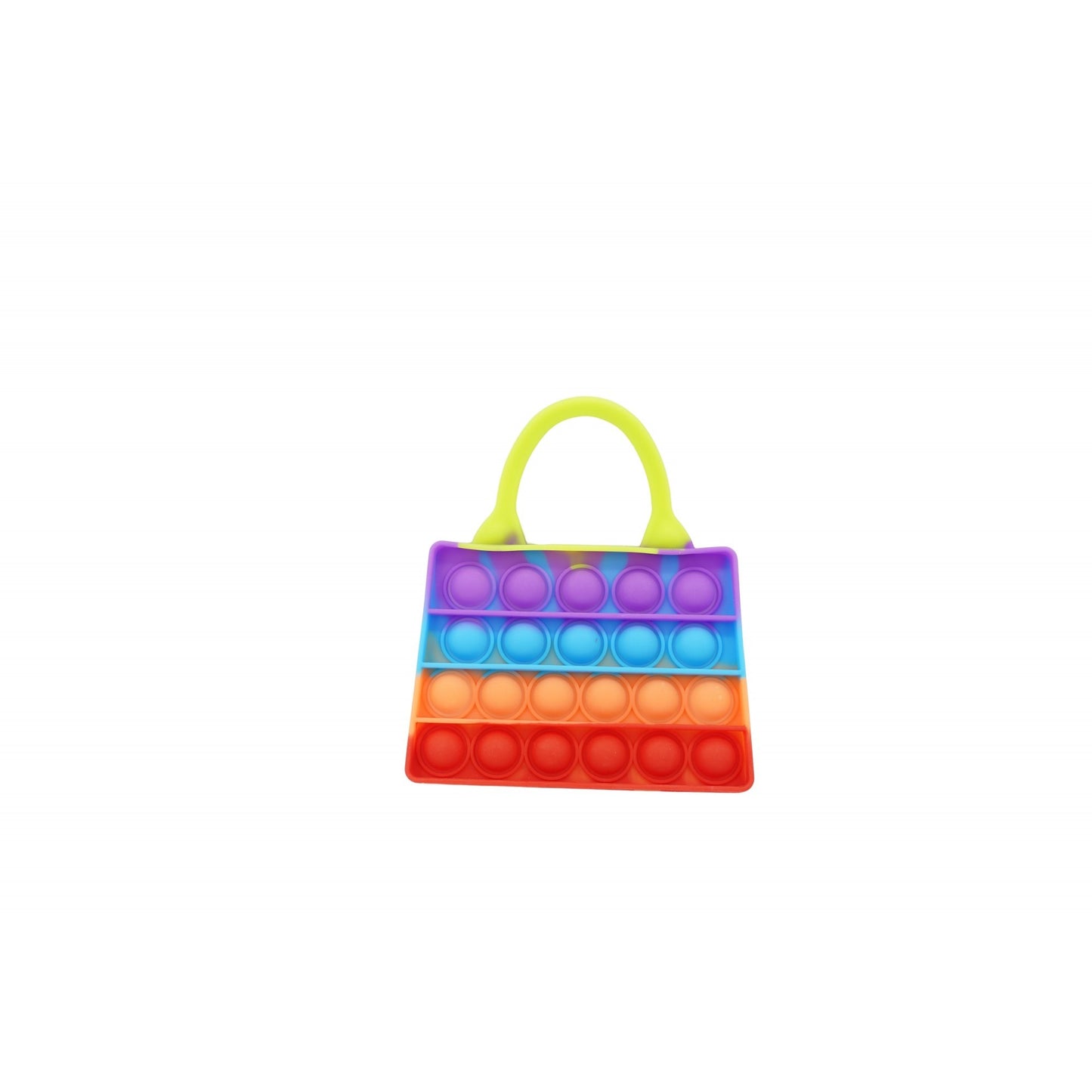 Jucarie Antistres din silicon Klevo, Pop It Now And Flip It, Geanta de umar, Multicolor