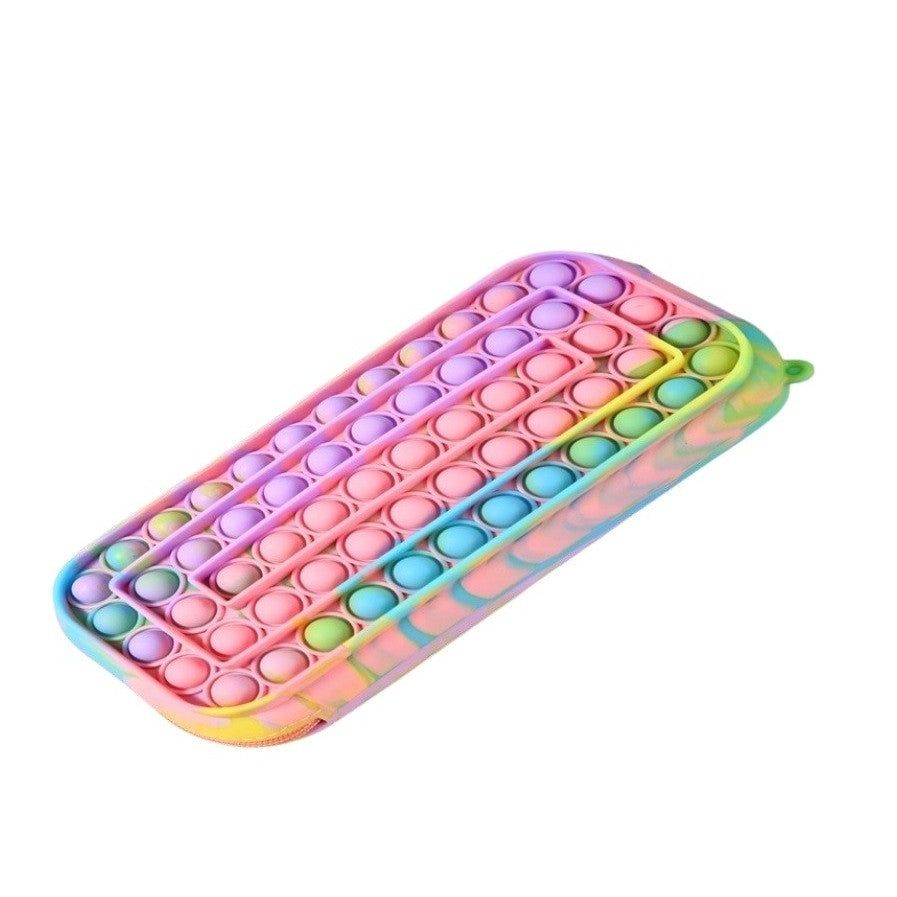 Jucarie antistres din silicon, Klevo, Pop It Now and Flip It, Penar, Macarons