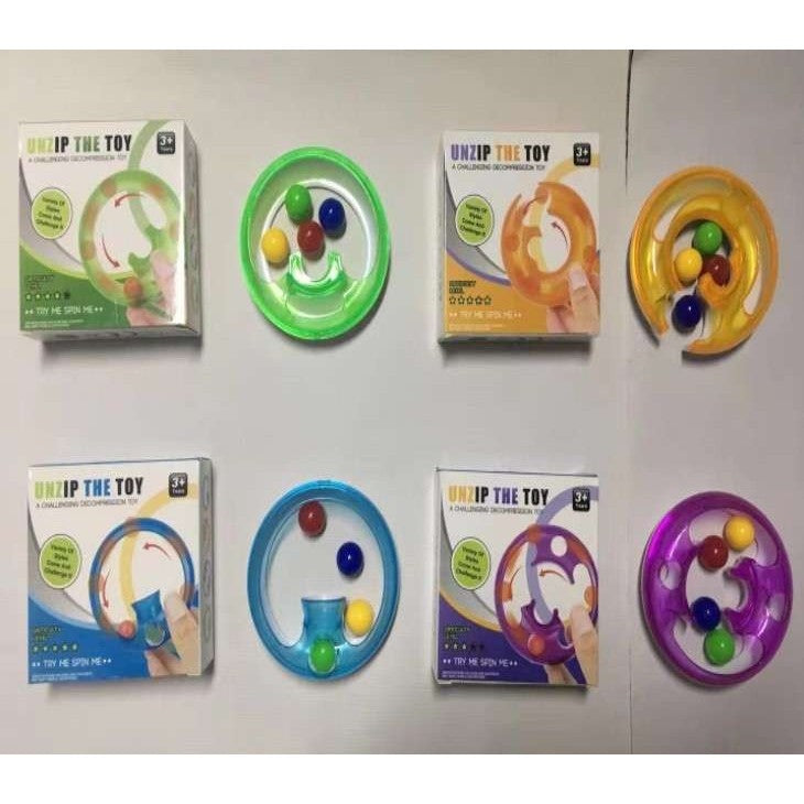 Jucarie antistres din silicon Klevo, Pop it Now and Flip It , Spin toy,Multicolor