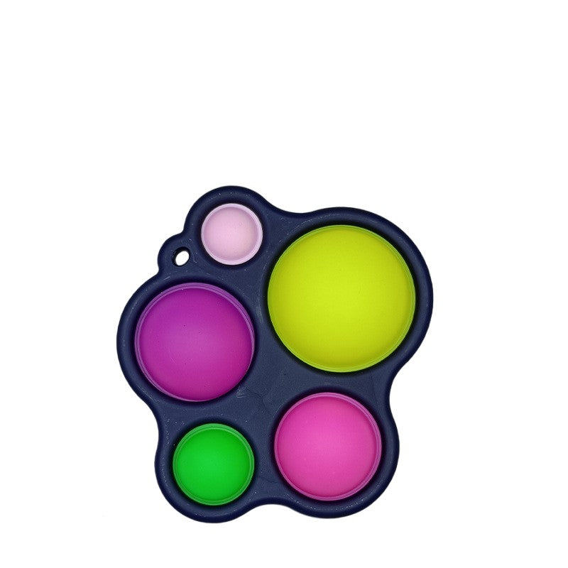 Jucarie Antistres Klevo - Fidget Toy, Simple Dimple, Negru