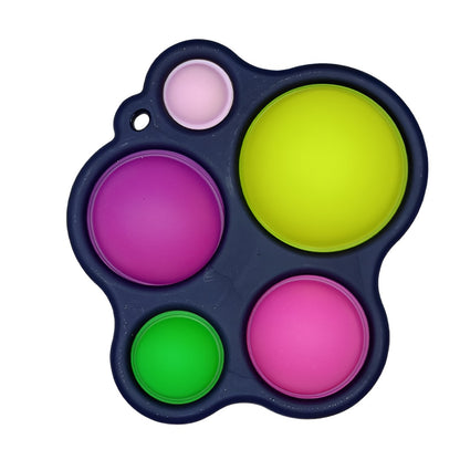 Jucarie Antistres Klevo - Fidget Toy, Simple Dimple, Negru