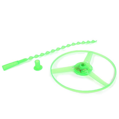 Jucarie Disc Zburator, Klevo, cu Lumini, Manual, din ABS, +14 Ani, Verde