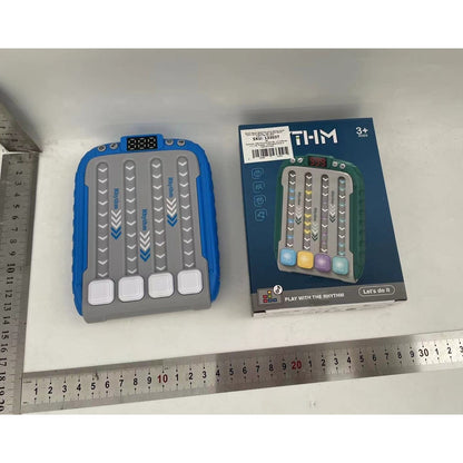 Jucarie Interactiva, Klevo, Joc Rhythm, +3 Ani, din ABS, 6 Niveluri, 15 x 3 x 11 cm, Functie Muzicala, Albastru