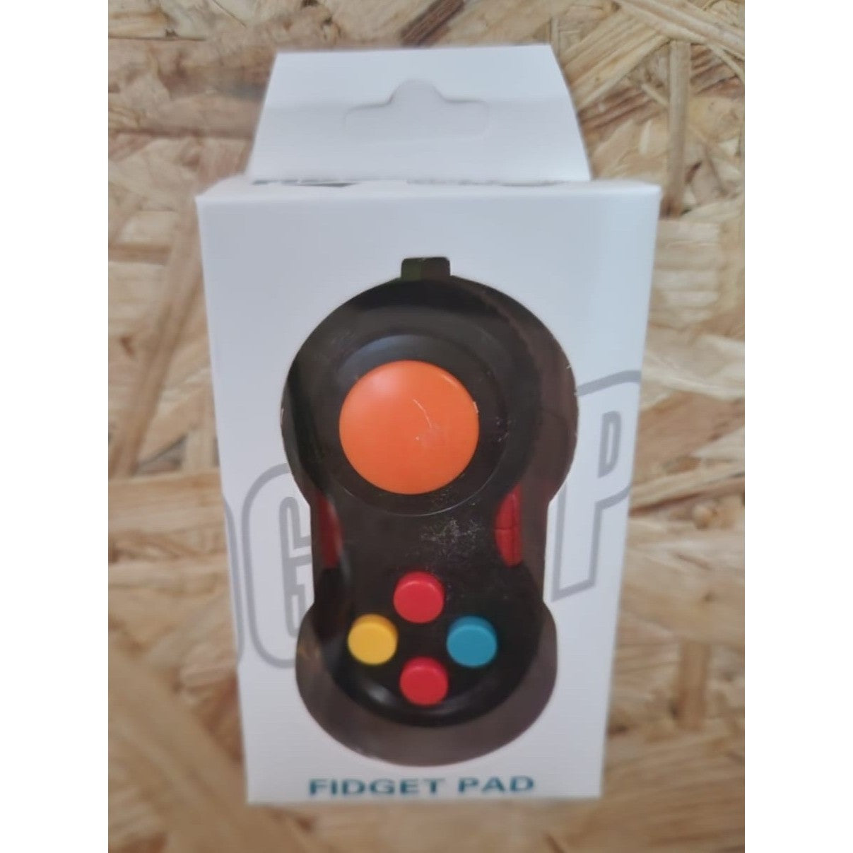 Jucarie Interactiva, Klevo, Model Fidget Pad, Antistres, +3 Ani, Functii Multiple, 5.5 x 3.5 x 11 cm, Negru