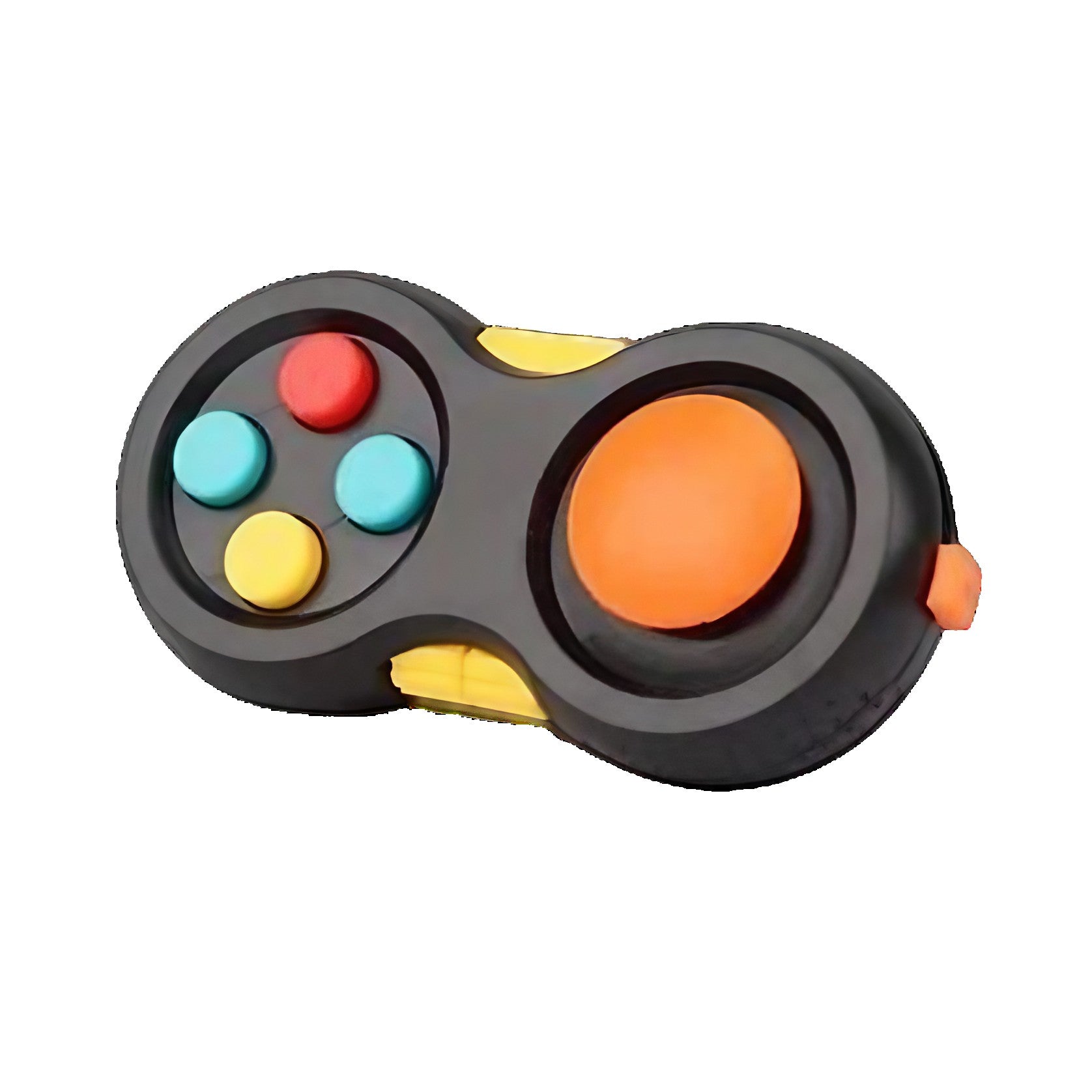 Jucarie Interactiva, Klevo, Model Fidget Pad, Antistres, +3 Ani, Functii Multiple, 5.5 x 3.5 x 11 cm, Negru