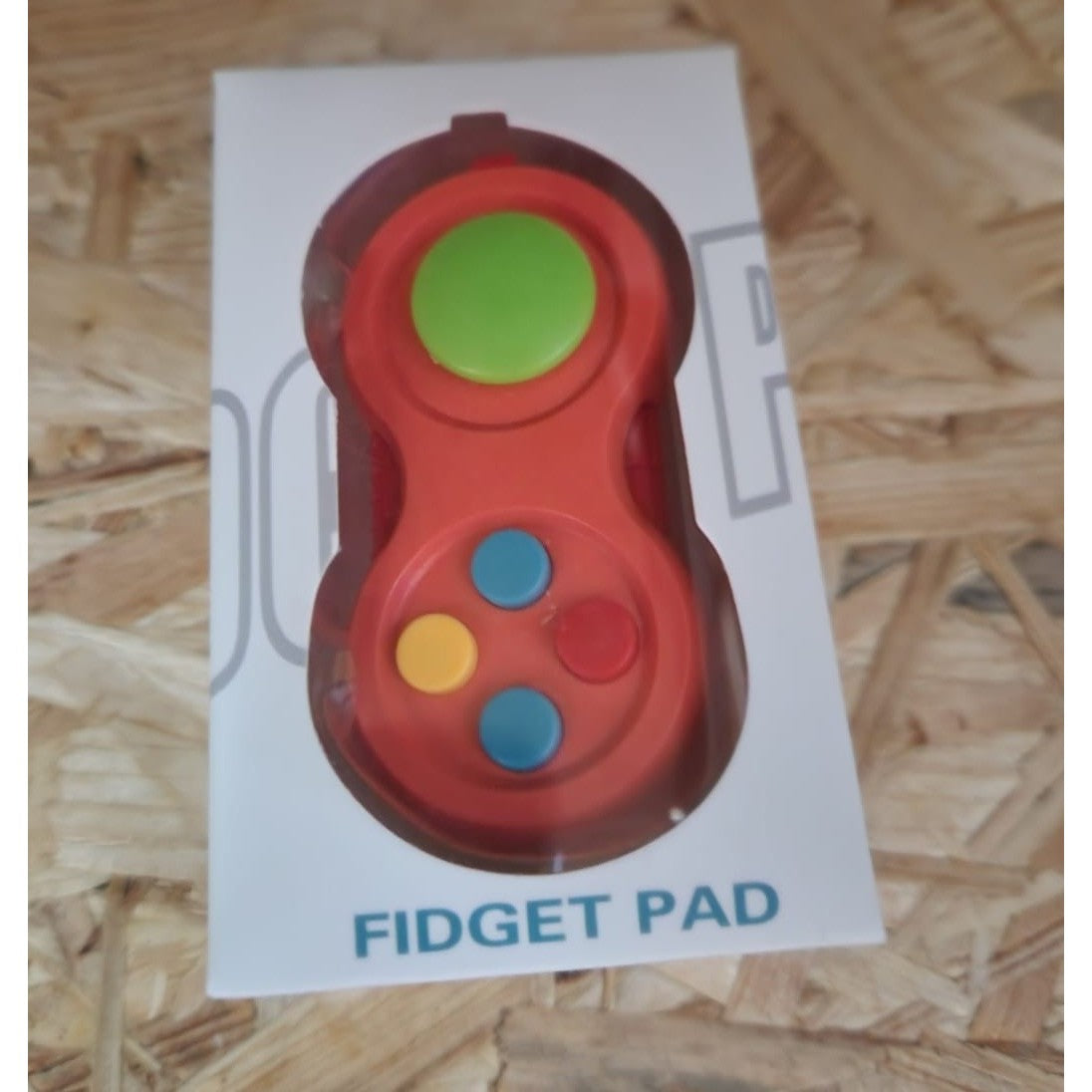 Jucarie Interactiva, Klevo, Model Fidget Pad, Antistres, +3 Ani, Functii Multiple, 5.5 x 3.5 x 11 cm, Roz