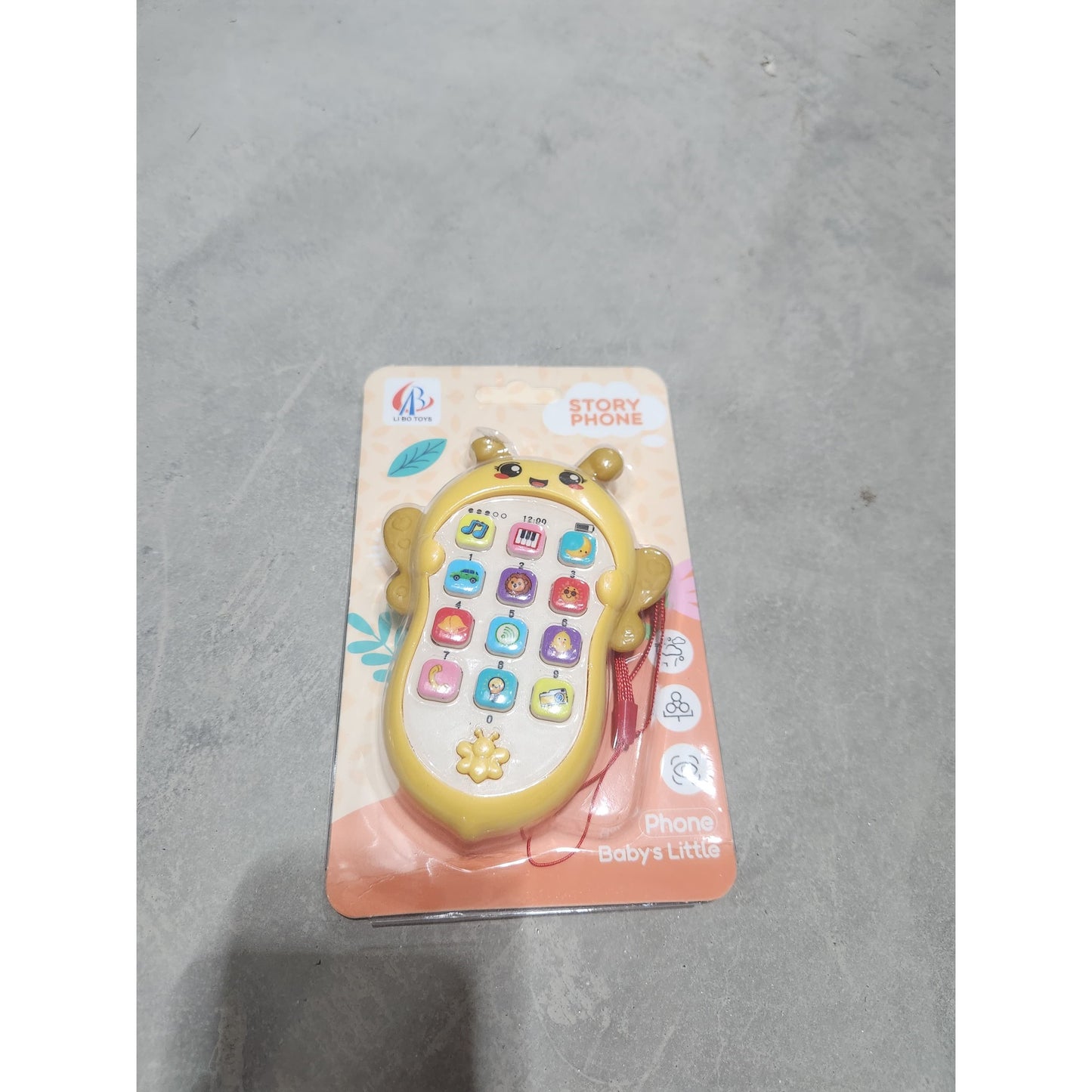 Jucarie Interactiva, Klevo, Telefon Inteligent, Model Albinuta, Functii Educative, Muzicale si Voce, 4-6 ani, 19 x 11.5 cm, din Plastic, Galben