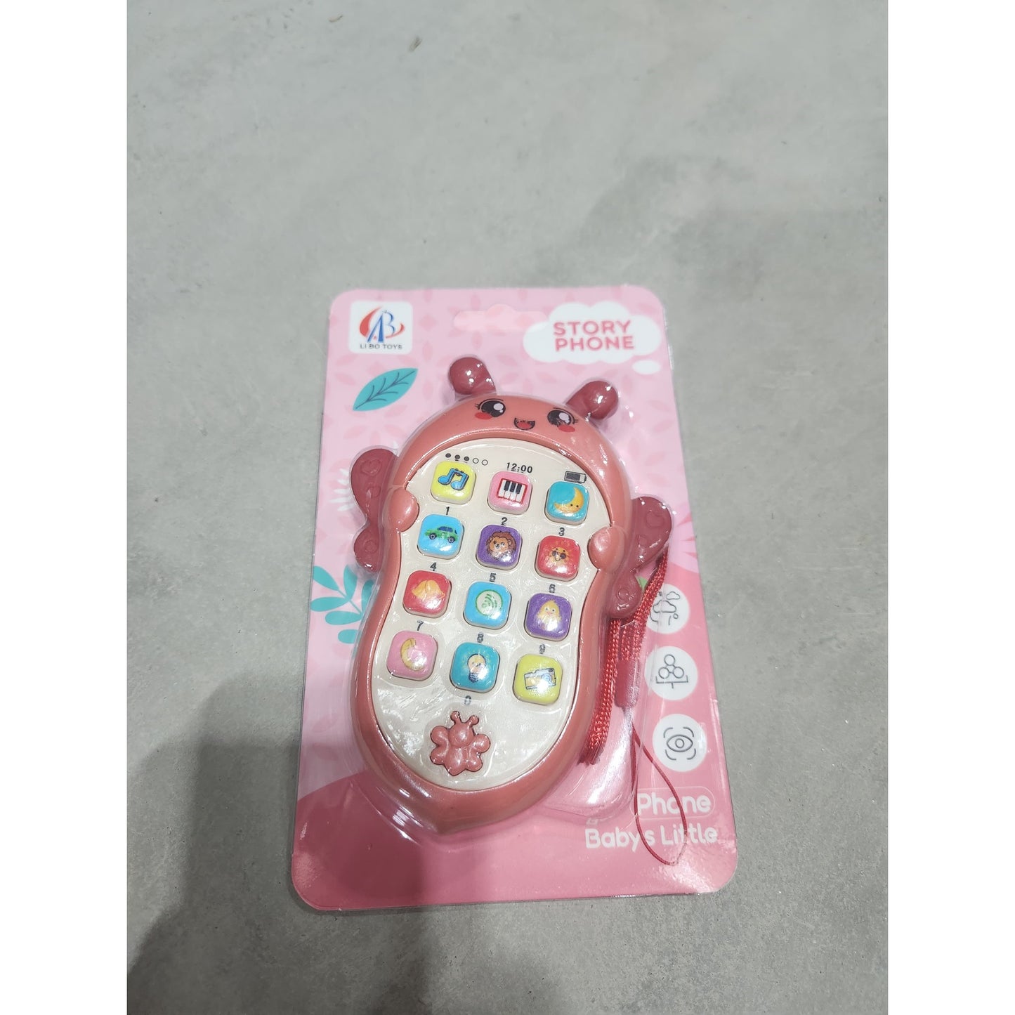 Jucarie Interactiva, Klevo, Telefon Inteligent, Model Albinuta, Functii Educative, Muzicale si Voce, 4-6 ani, 19 x 11.5 cm, din Plastic, Roz