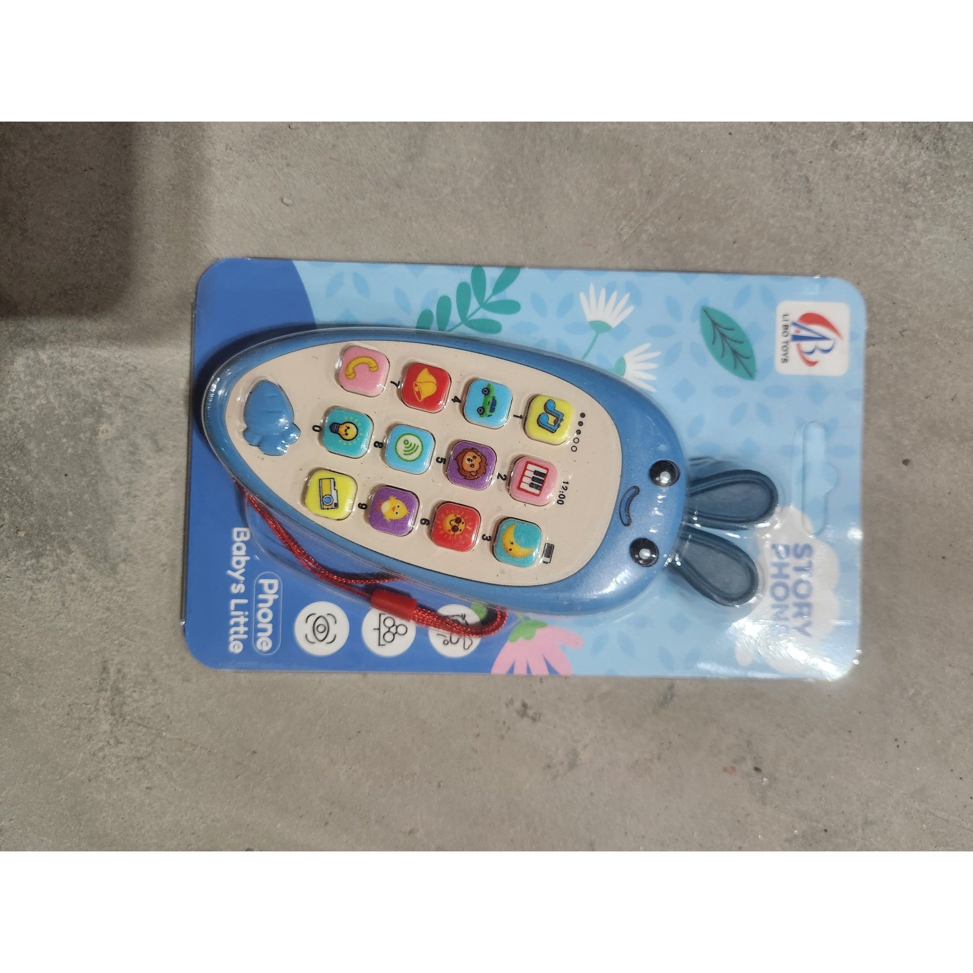 Jucarie Interactiva, Klevo, Telefon Inteligent, Model Morcov, Functii Educative, Muzicale si Voce, 4-6 ani, 19 x 11.5 cm, din Plastic, Albastru
