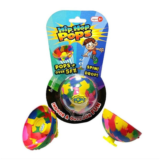 Jucarie interactiva Hip Hop Pops, Klevo, minge saltareata, +5 ani, Multicolor