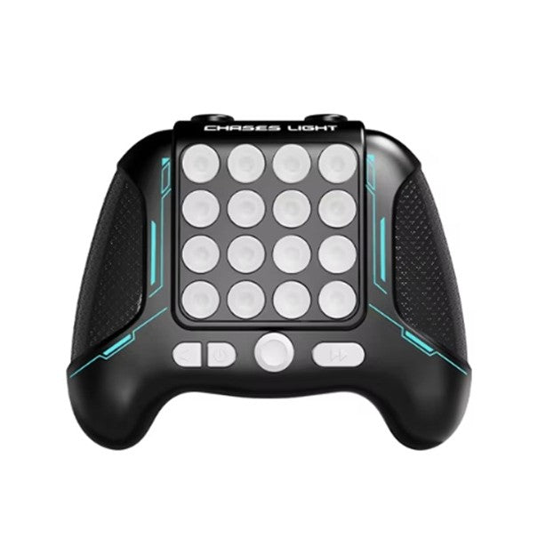 Jucarie Interactiva Pop It, Klevo, Tip Consola, Anti-Stres, 5 Moduri de Joc, din ABS si Silicon, +3 Ani, Sunete si Lumini Model Controller, Negru