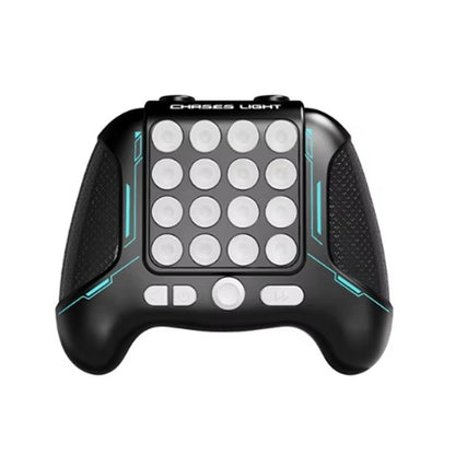 Jucarie Interactiva Pop It, Klevo, Tip Consola, Anti-Stres, 5 Moduri de Joc, din ABS si Silicon, +3 Ani, Sunete si Lumini Model Controller, Negru