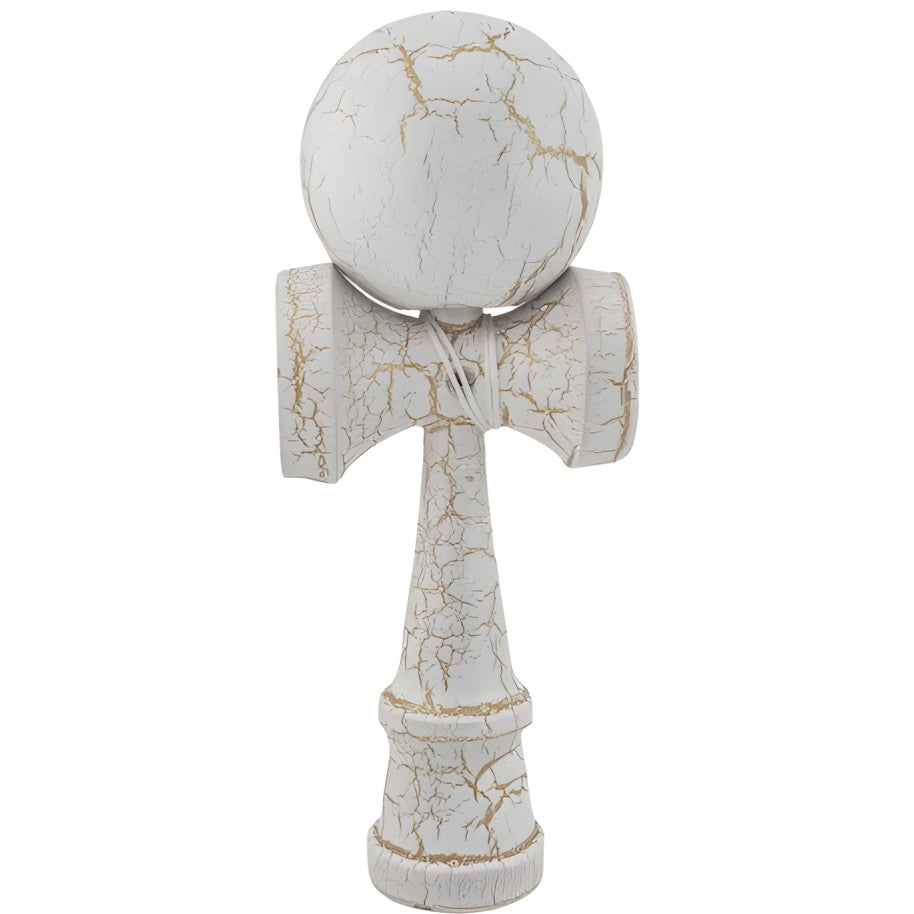 Kendama X Originala, Profesionala, Klevo, Kendama Cracked, din Lemn, 18 cm, Crack Diverse
