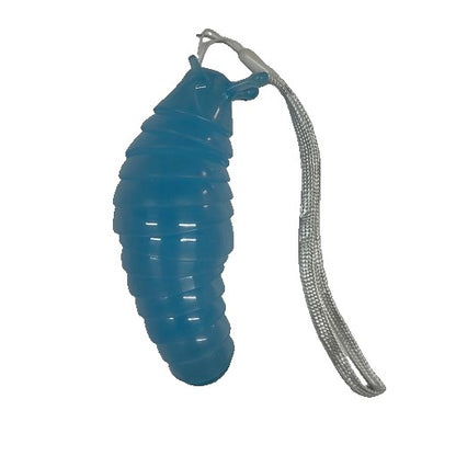 Jucarie Senzoriala Antistres, Klevo, Fidget Toys, Omida Tip Breloc, 11 cm, +3 Ani, Albastru Transparent