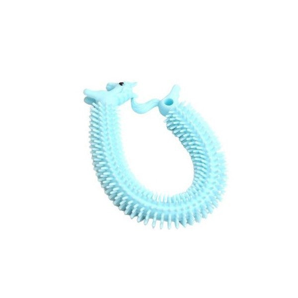 Jucarie senzoriala elastica Klevo, Fidget Noodle, Antistres, Culori Random