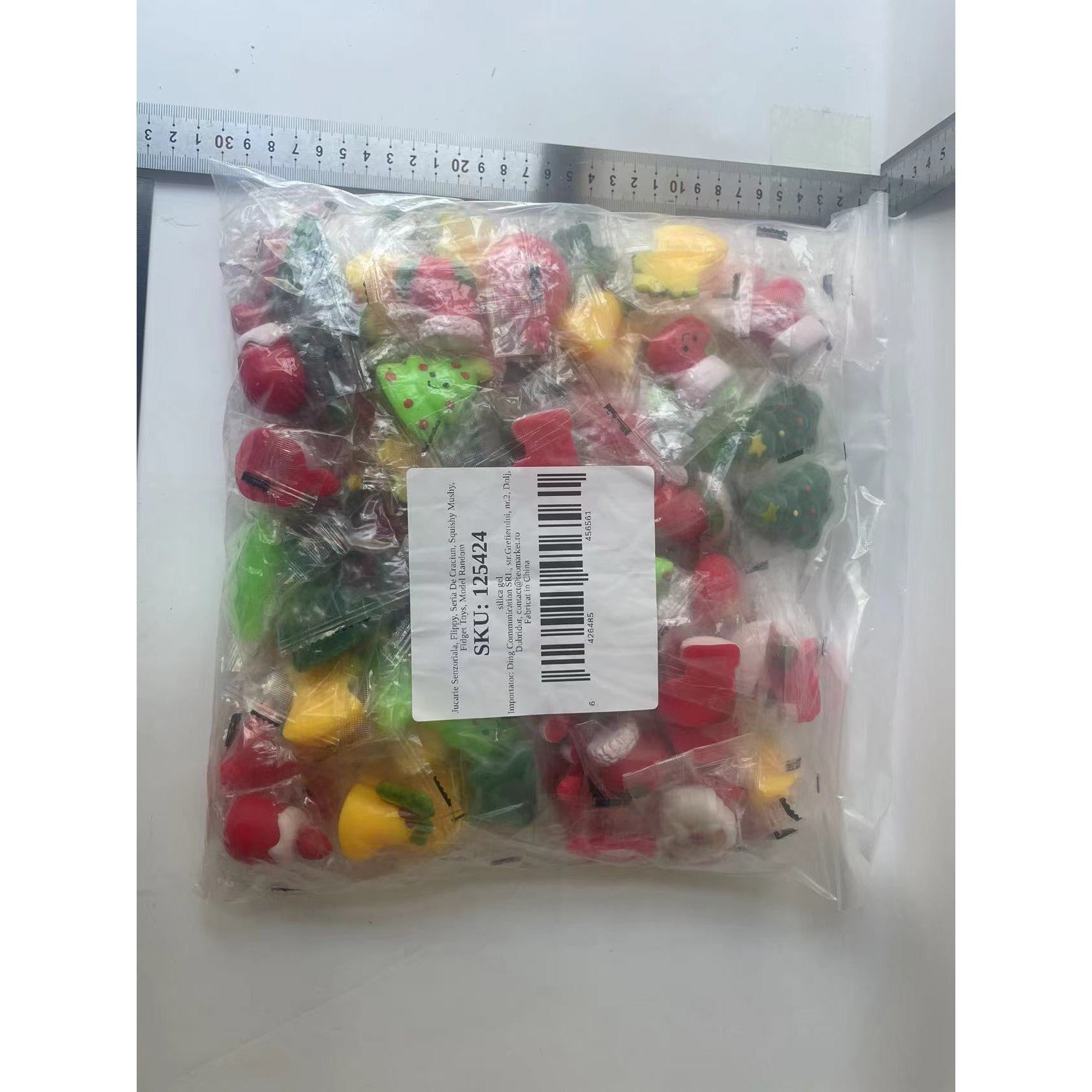 Jucarie Senzoriala, Klevo, Seria De Craciun, Squishy Mushy, Fidget Toys, Model Random