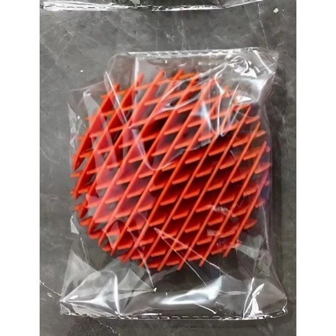 Jucarie Worm Fidget de Decompresie, Klevo, Anti Stres, Dimensiune Compacta 10 cm, Dimensiune Extinsa 24.5 cm, Portocaliu