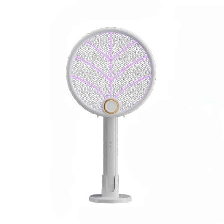 Lampa Electrica Impotriva Tantarilor, Klevo, 42.5 x 22 x 10.5 cm, Reincarcabila cu Cablu USB Inclus, Plasa din Aluminum Alb