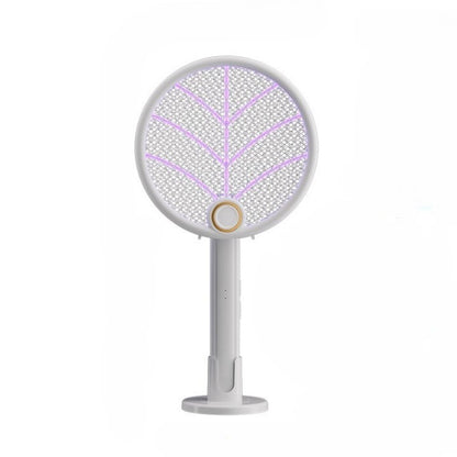 Lampa Electrica Impotriva Tantarilor, Klevo, 42.5 x 22 x 10.5 cm, Reincarcabila cu Cablu USB Inclus, Plasa din Aluminum Alb
