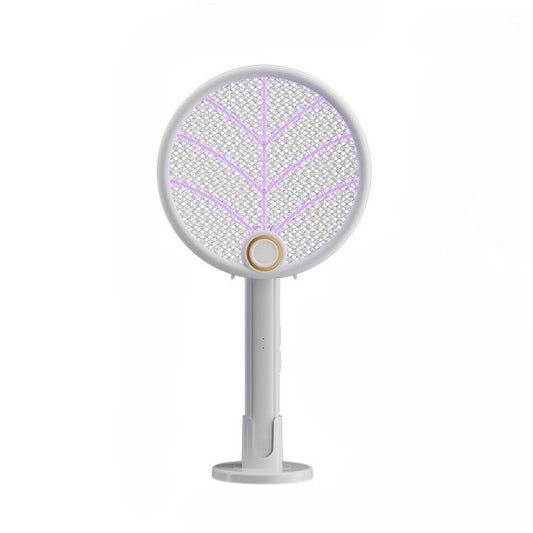 Lampa Electrica Impotriva Tantarilor, Klevo, 42.5 x 22 x 10.5 cm, Reincarcabila cu Cablu USB Inclus, Plasa din Aluminum Alb