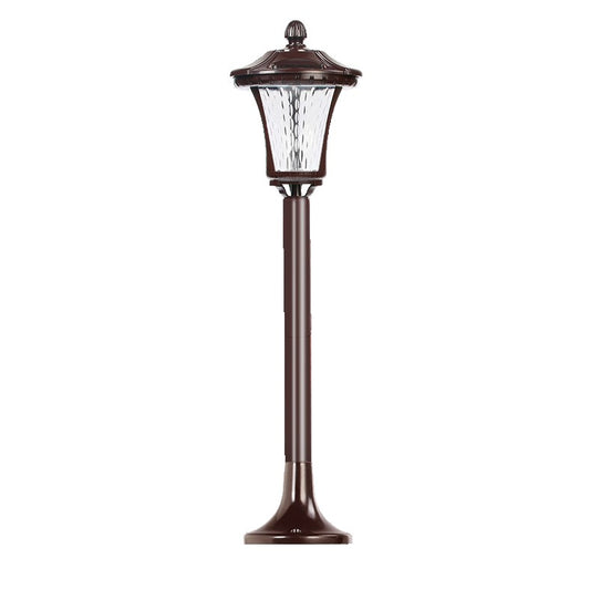 Lampa solara cu prindere in pamant, Klevo, inaltime 65 cm, Alb Rece