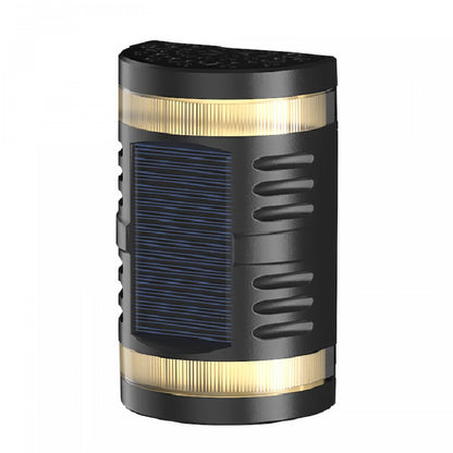 Lampa solara LED decorativa cu lumina bidirectionala Klevo,  IP65, 1.2V, 600mah, 15.1 x 9 x 6 cm, material ABS, multicolor