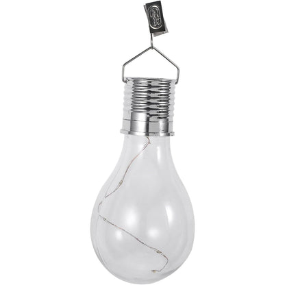 Lampa Solara LED, Klevo, Model Bec, pentru Exterior, IP65, Lumina Multicolora, Transparent