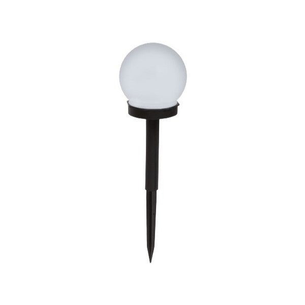 Set 2 Lampi Solare LED, Sferice, Tip Glob Klevo, Diametru 10 cm, Alb rece