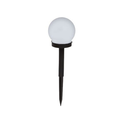 Set 2 Lampi Solare LED, Sferice, Tip Glob Klevo, Diametru 10 cm, Alb rece
