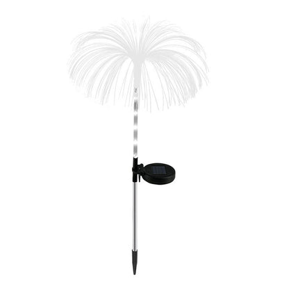 Lampa solara LED tip Meduza, inaltime 90 cm, Pentru gradina, Klevo