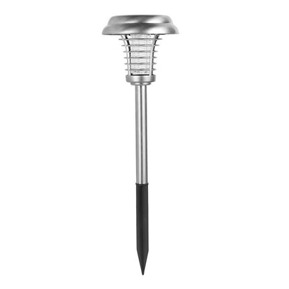 Lampa solara tip torta Klevo, anti-insecte, tantari, UV, LED, 1.2V, IP65, 1 LED, material ABS, 48 x 14 cm, gri