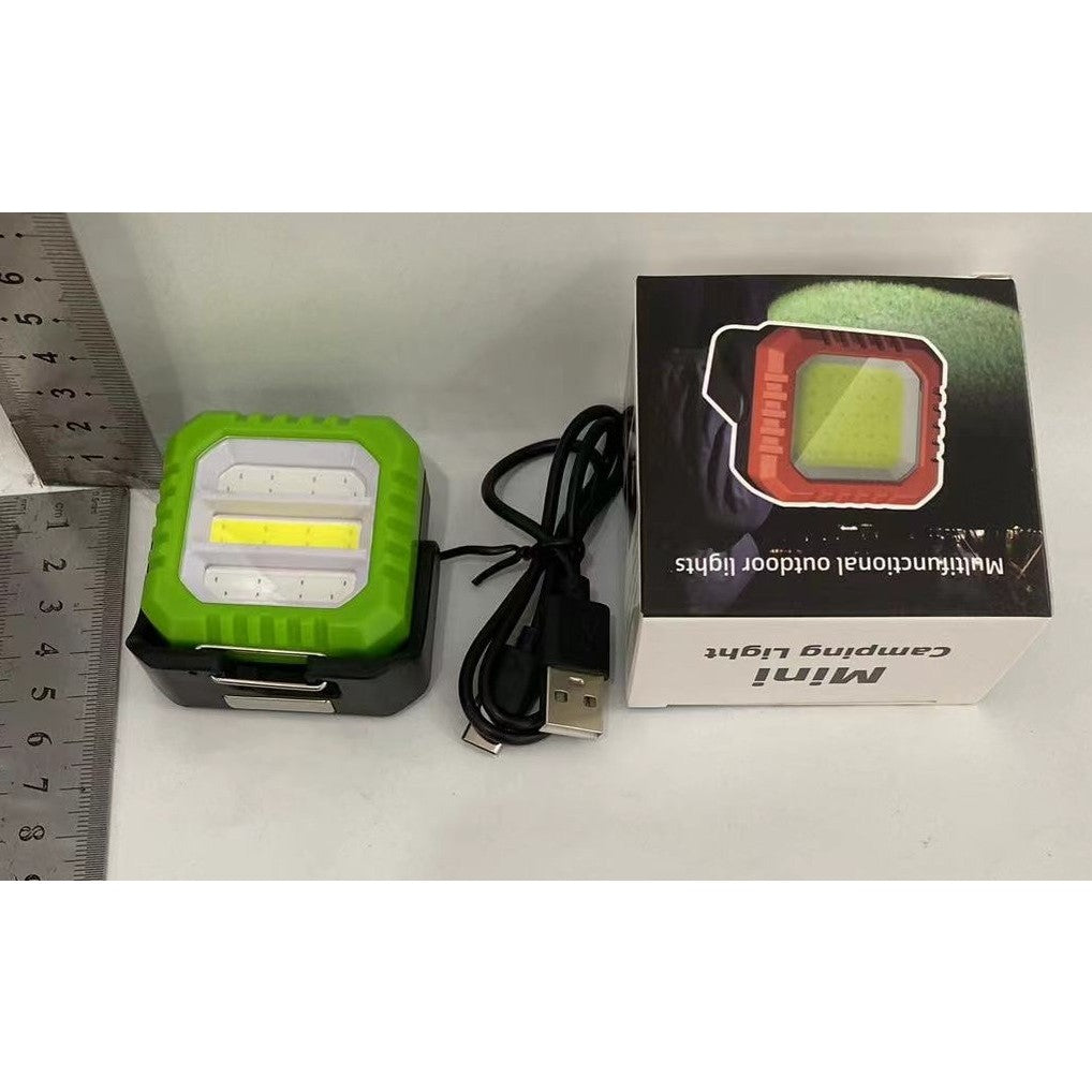 Lanterna Tip Breloc, Klevo, 5 Moduri de Luminat, Incarcare USB Tip C, 5W, Impermeabila IPX5, 500 lm, COB, Verde