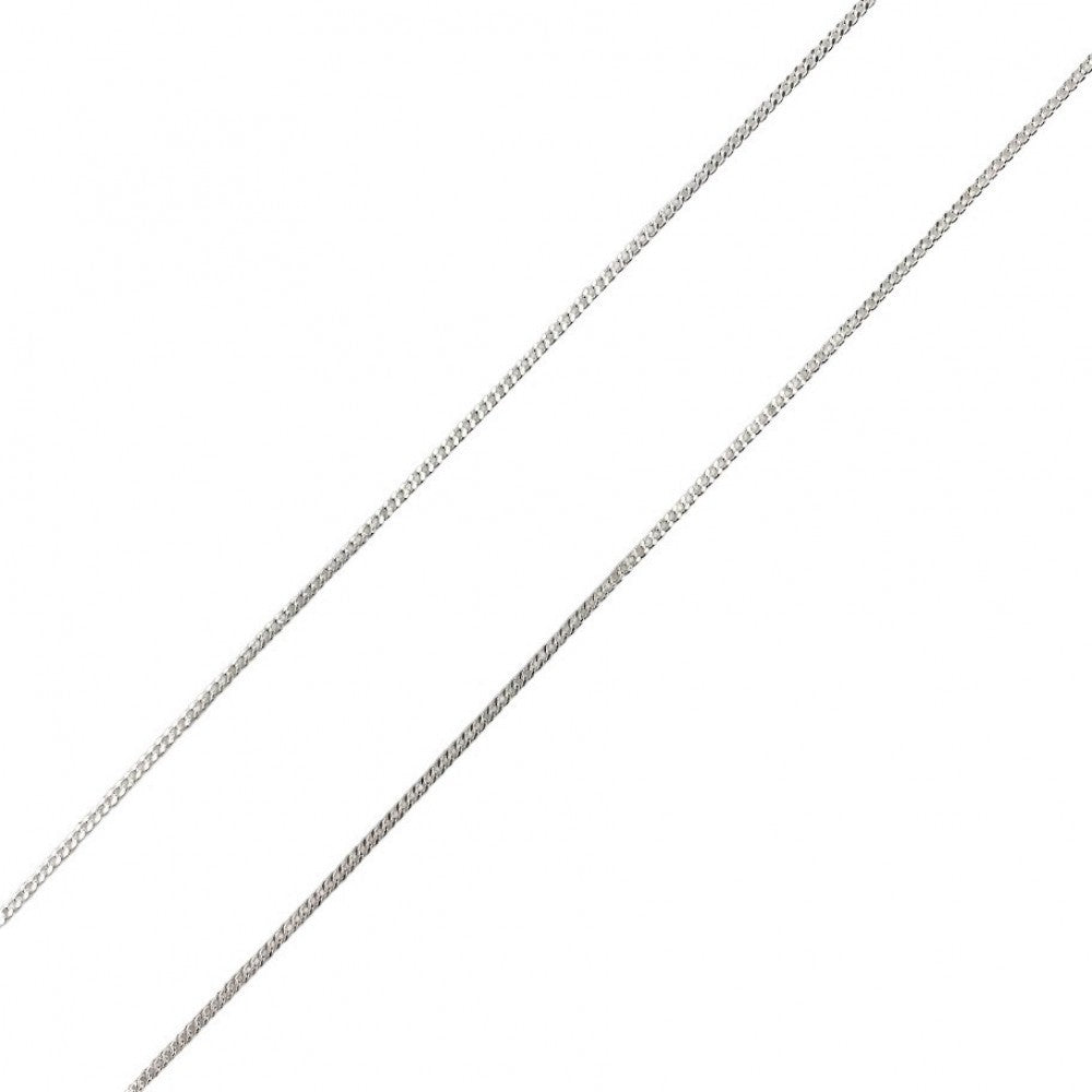 Lantisor din Argint 925, 3.89 g, model cu zale plate