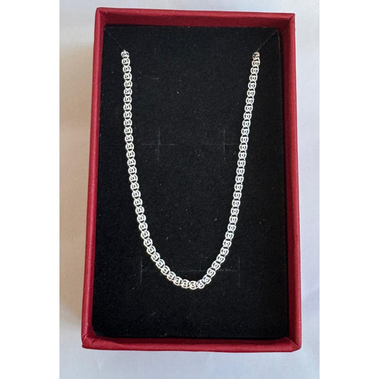Lantisor din Argint 925, model plat rotund (ccc) 55 cm, 2.47 g